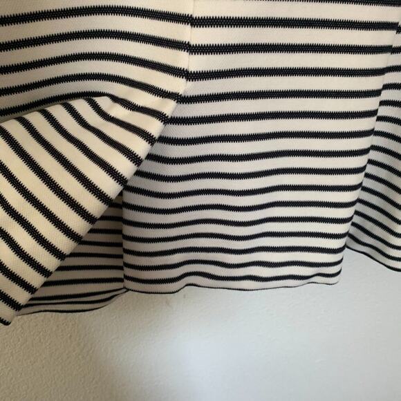 Banana Republic Women's Pique Knit Striped Blazer - Picture 11 of 14